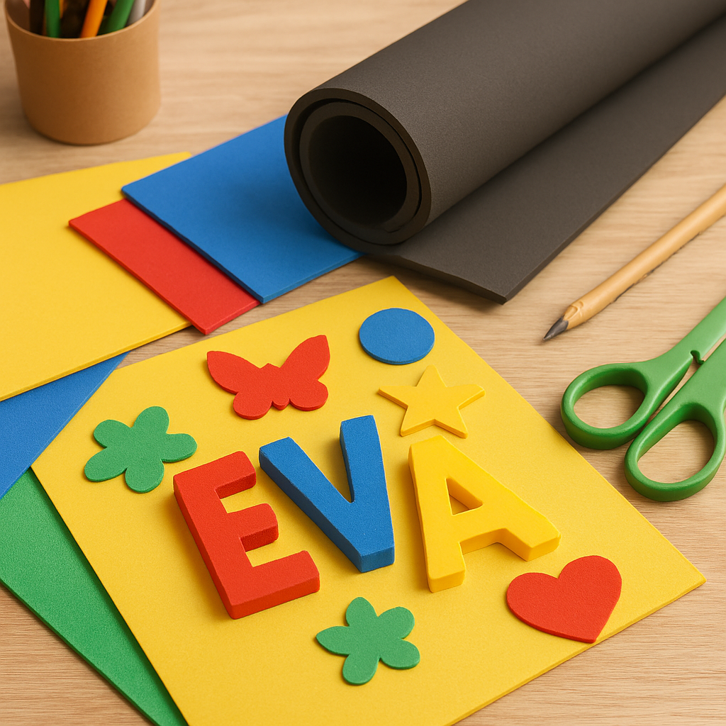 Placa de EVA – Material Versátil, Leve e Resistente para Artesanato ...