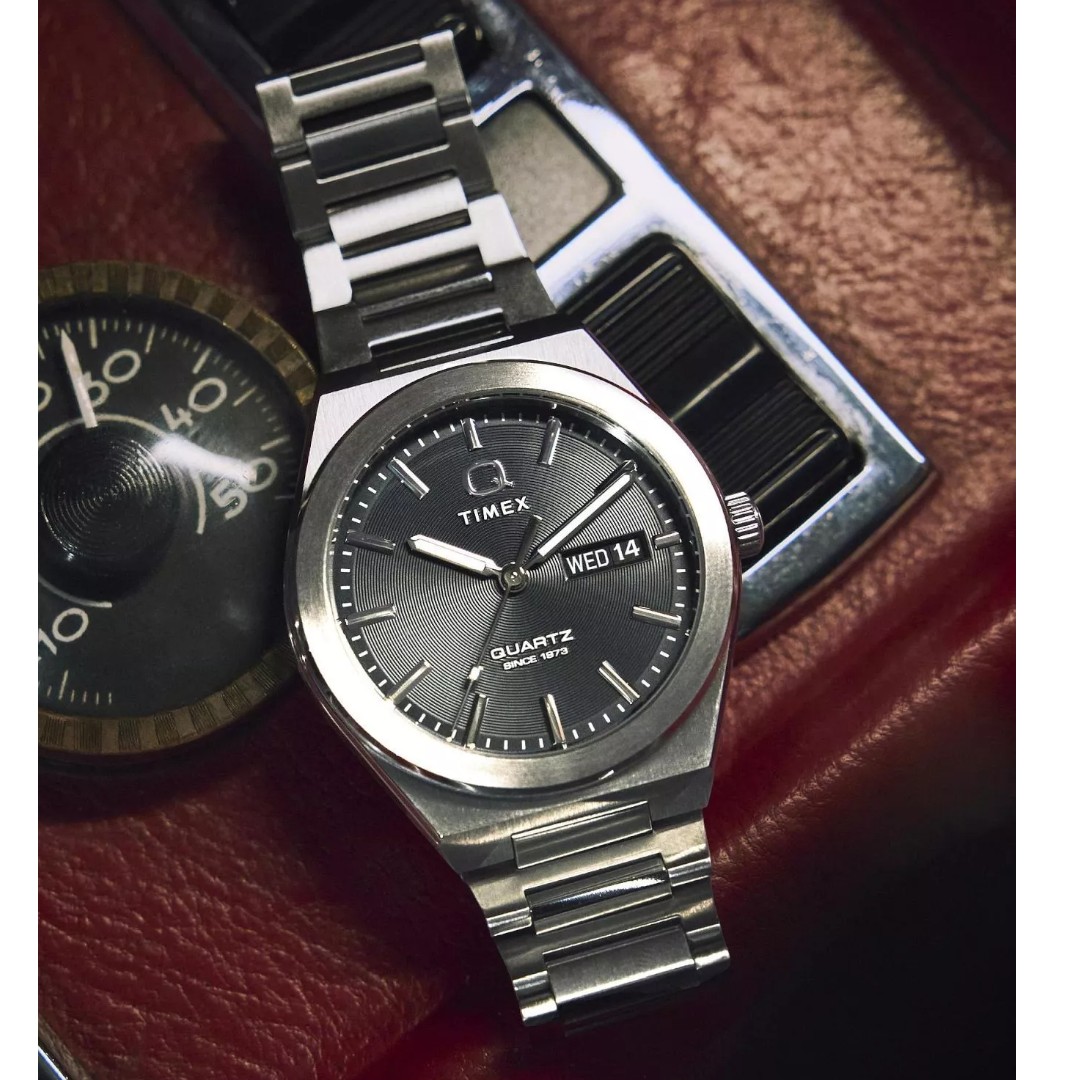Relógio Q Timex Continental TW2Y25000 | Elegância Clássica - Omniverso