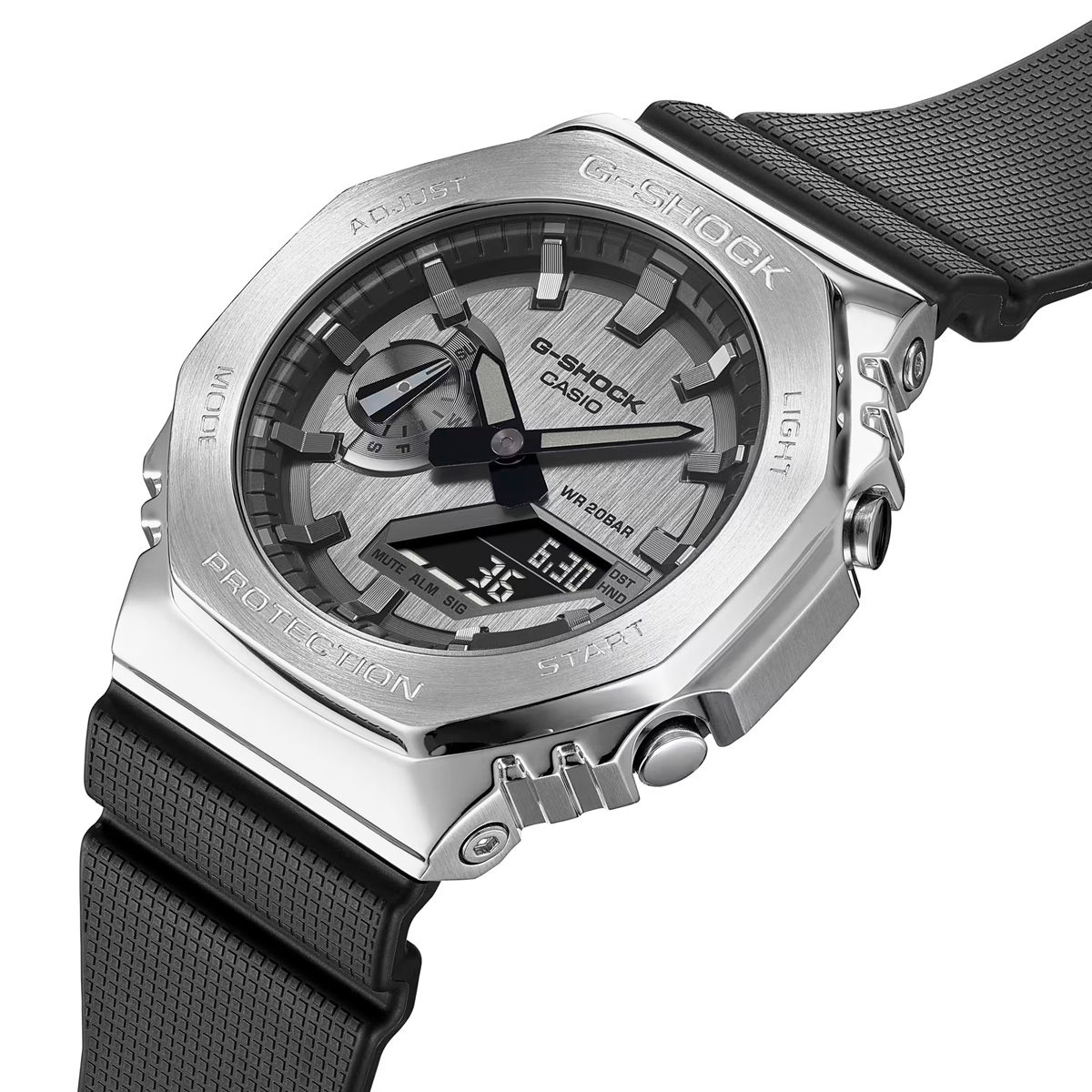 G-Shock G-Steel GM-2100-1A | Série 2100 Aço e Resina - Omniverso