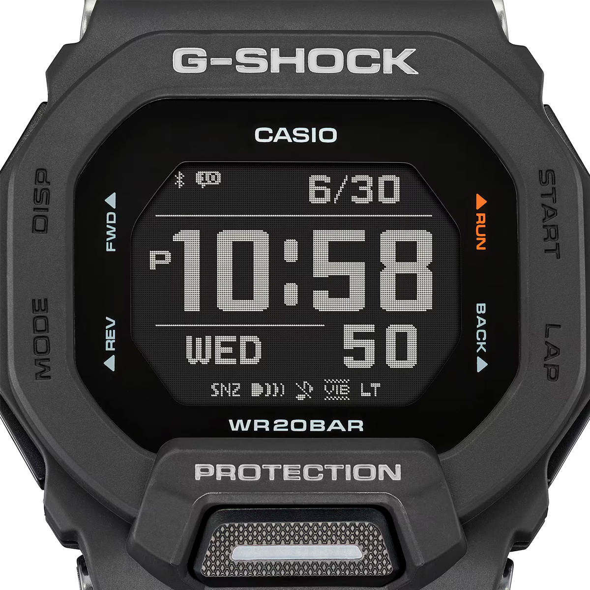 G-Shock G-Squad GBD-200-1 | Relógio Esportivo com Bluetooth