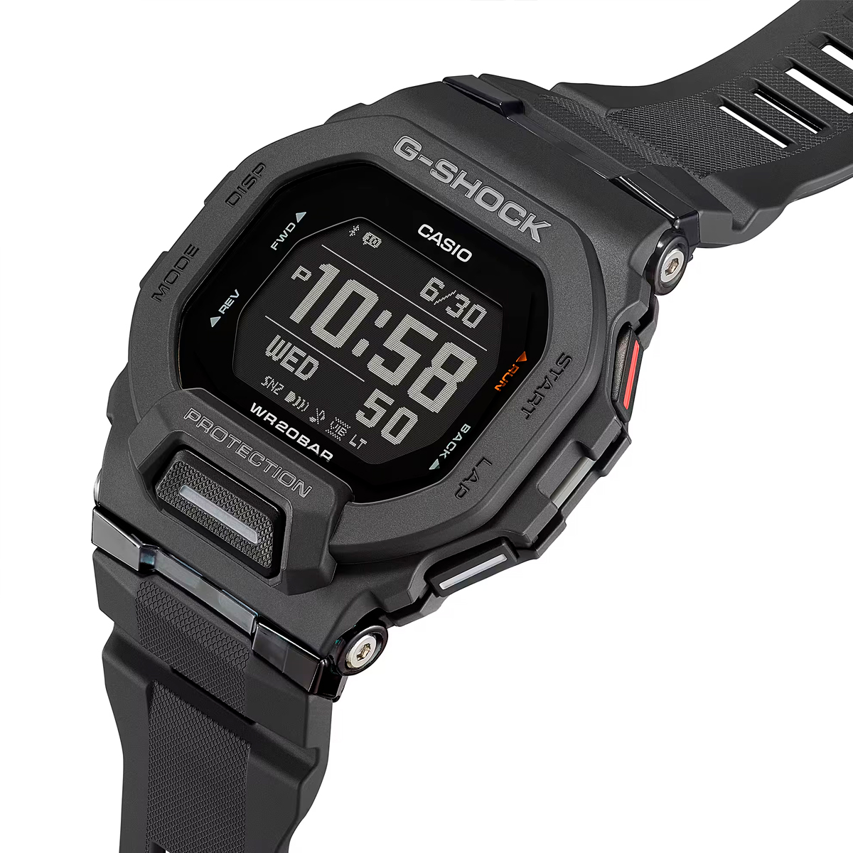 G-Shock G-Squad GBD-200-1 | Relógio Esportivo com Bluetooth