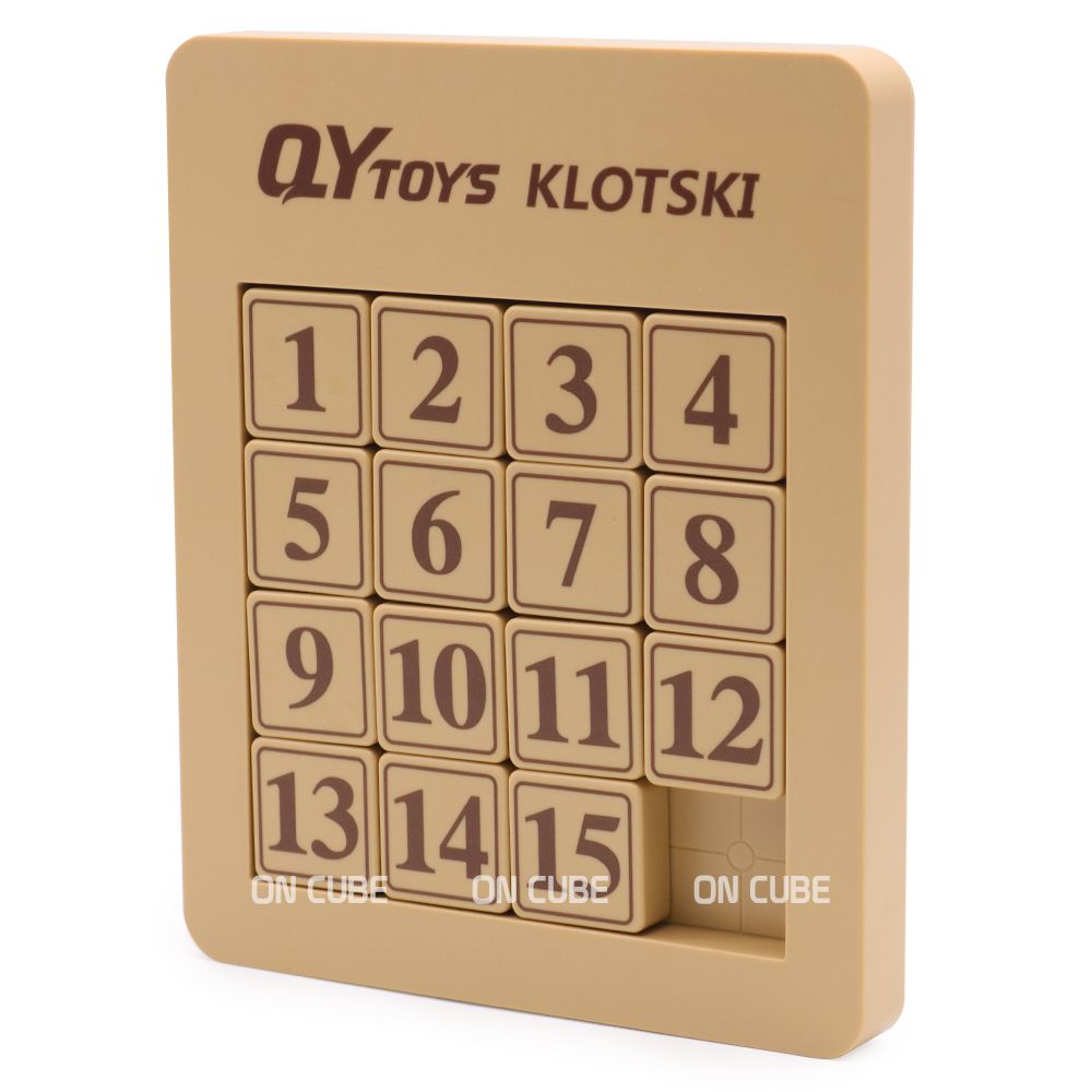 Puzzle Numérico Sliding Klotski Qiyi Magnético - 5x5 - 24 números