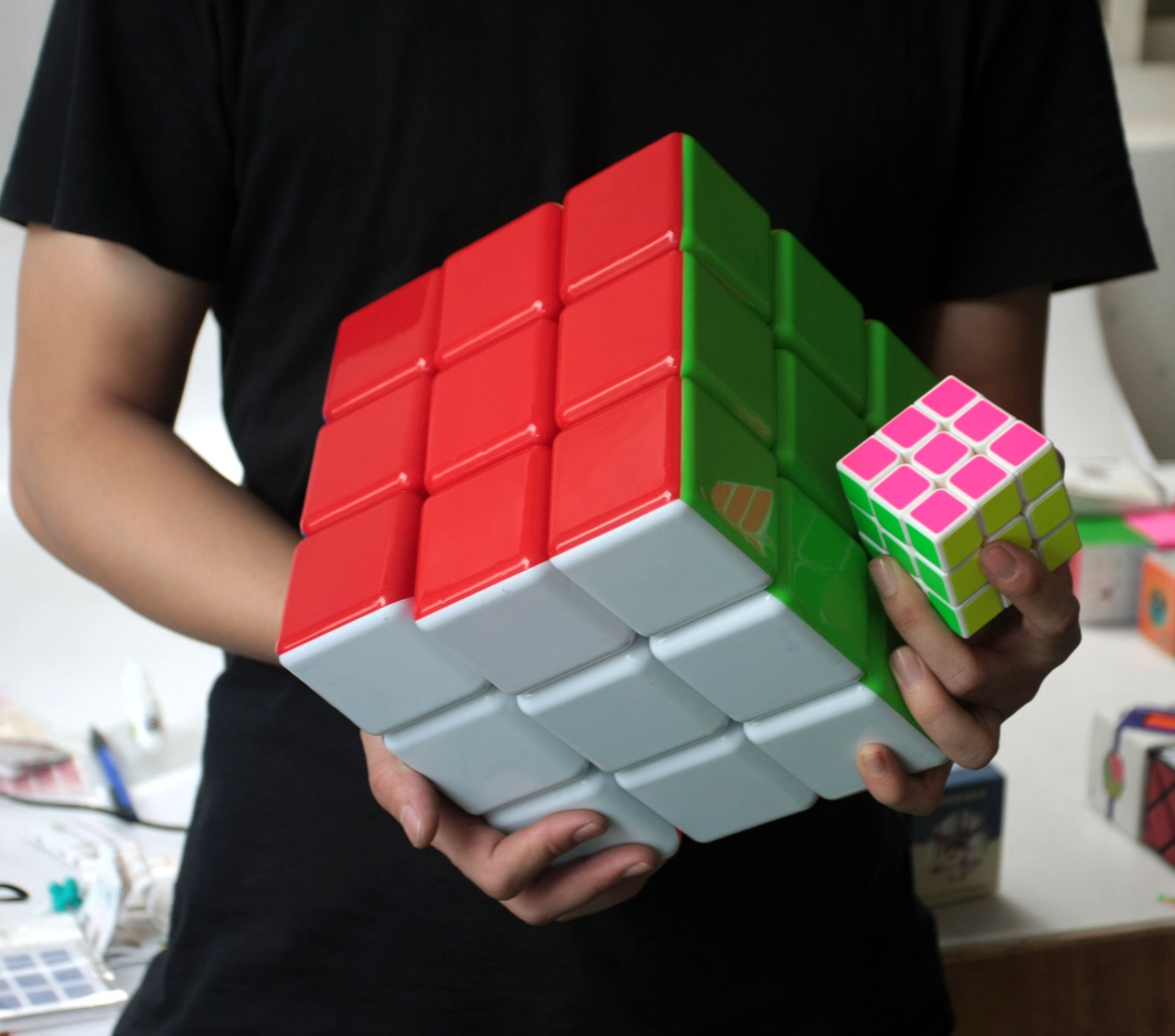 Cubo Mágico 3x3x3 Gigante - 18 CM - Oncube: os melhores cubos mágicos você  encontra aqui
