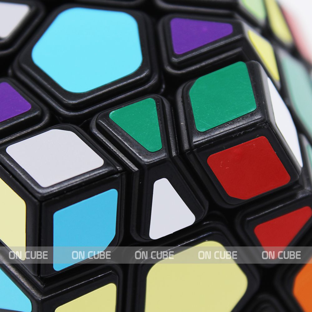 Cubo Magico Megaminx YJ YuHu V2M: Dodecaedro Magnetico Senza Adesivi, Speed Cube