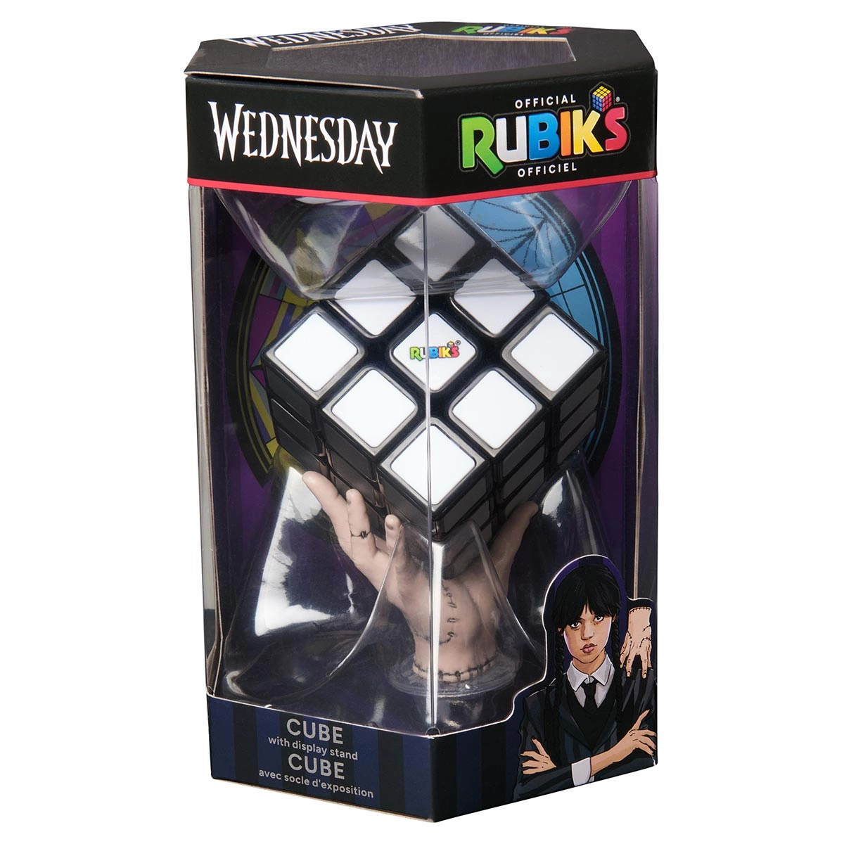 Cubo Mágico Rubik's 3x3x3 Wandinha - Wednesday - Oncube: os