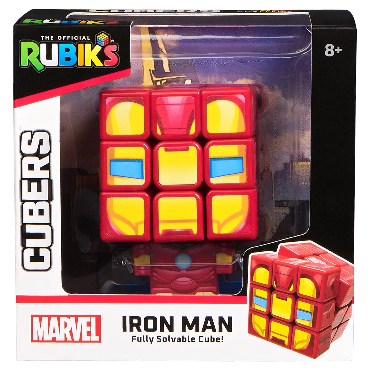 Cubo Mágico 3x3x3 Rubik's Iron Man Cubers - Homem de Ferro