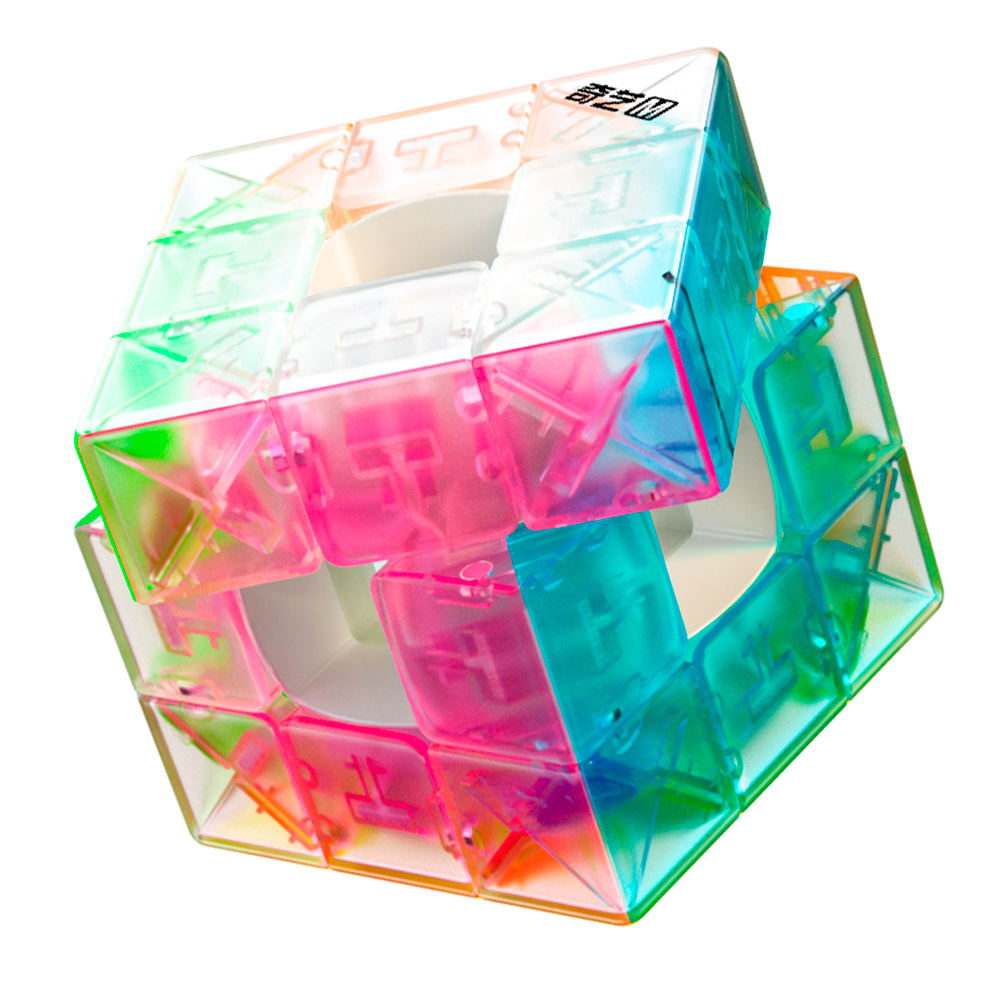 Cubo Mágico 3x3x3 Racing Void Cube Qiyi Transparente Magnético - Oncube ...