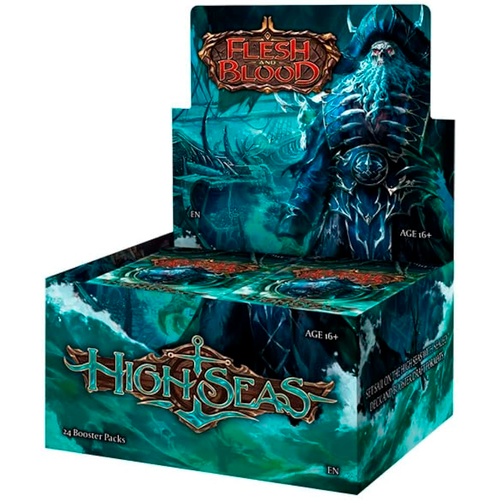 FLESH AND BLOOD TCG: HIGH SEAS BOOSTERDISPLAY - Reino Do Herói