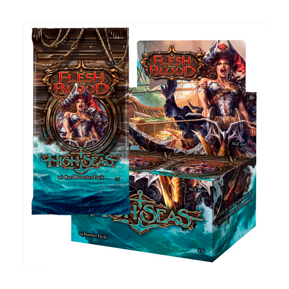 FLESH AND BLOOD TCG: HIGH SEAS BOOSTERDISPLAY - Reino Do Herói