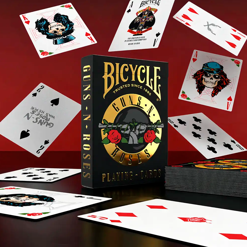 Baralho Bicycle Guns N Roses Original USPCC Poker Size - Reino Do