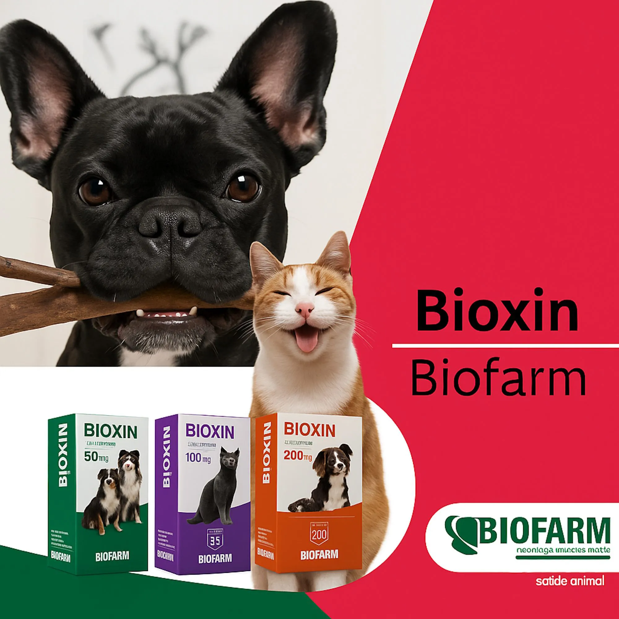 Bioxin 50 Mg - 14 Cp - Raça Pet
