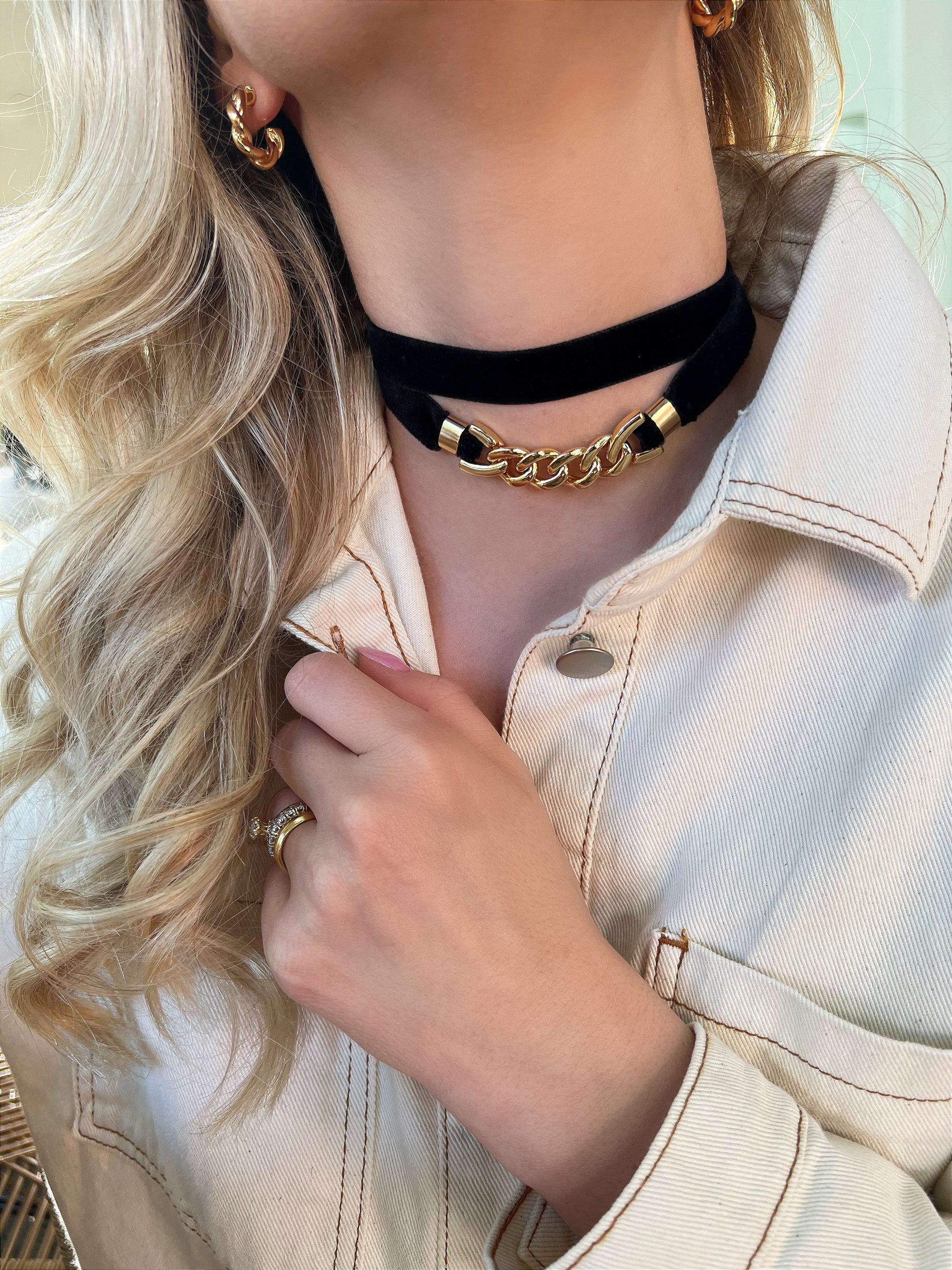 Chocker New - Miosotis Acessórios/ Semijoias Autorais