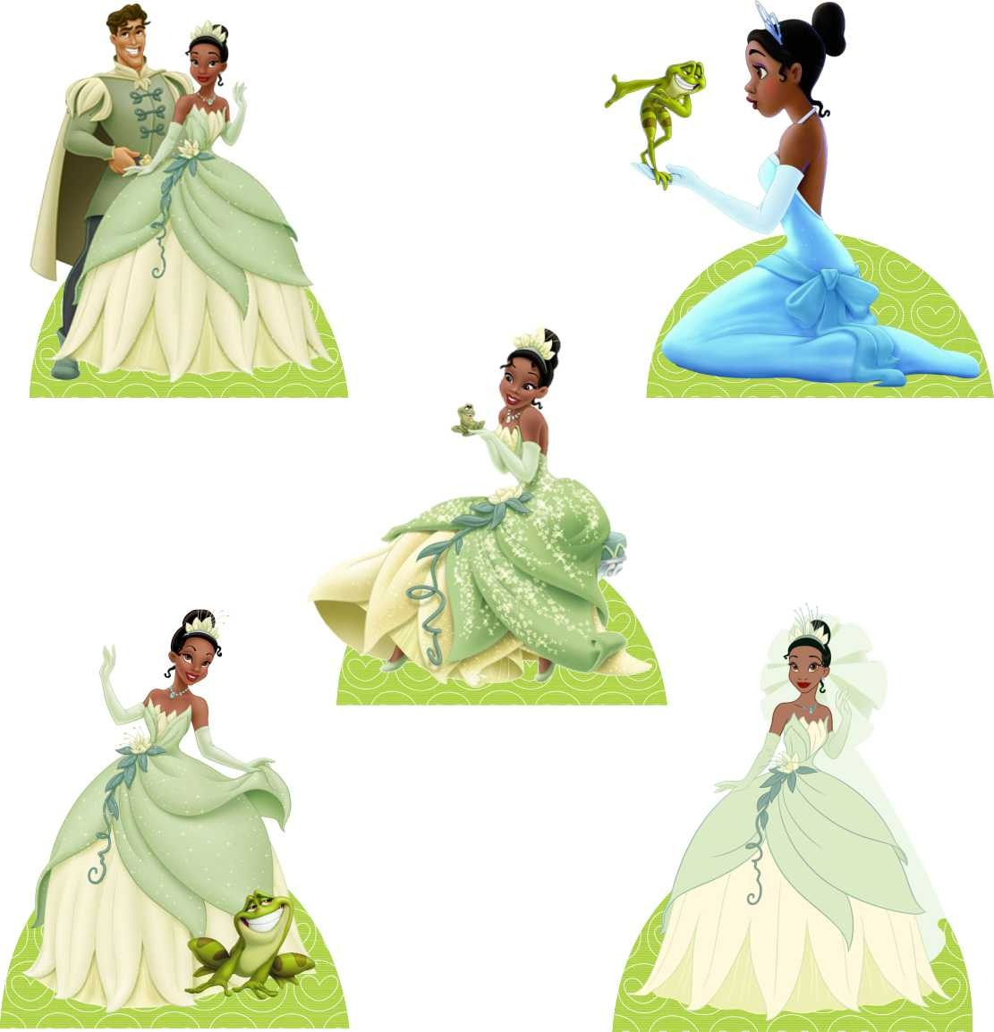 Centro de Mesa Princesa e o Sapo Kit Display Decoração Totem Cen ...