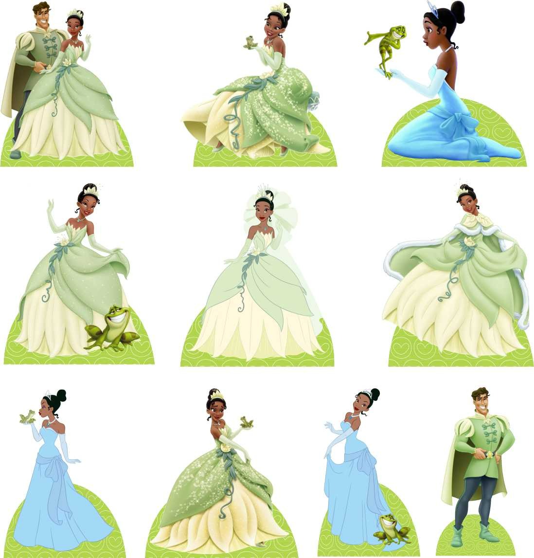 Centro de Mesa Princesa e o Sapo Kit Display Decoração Totem Cen ...