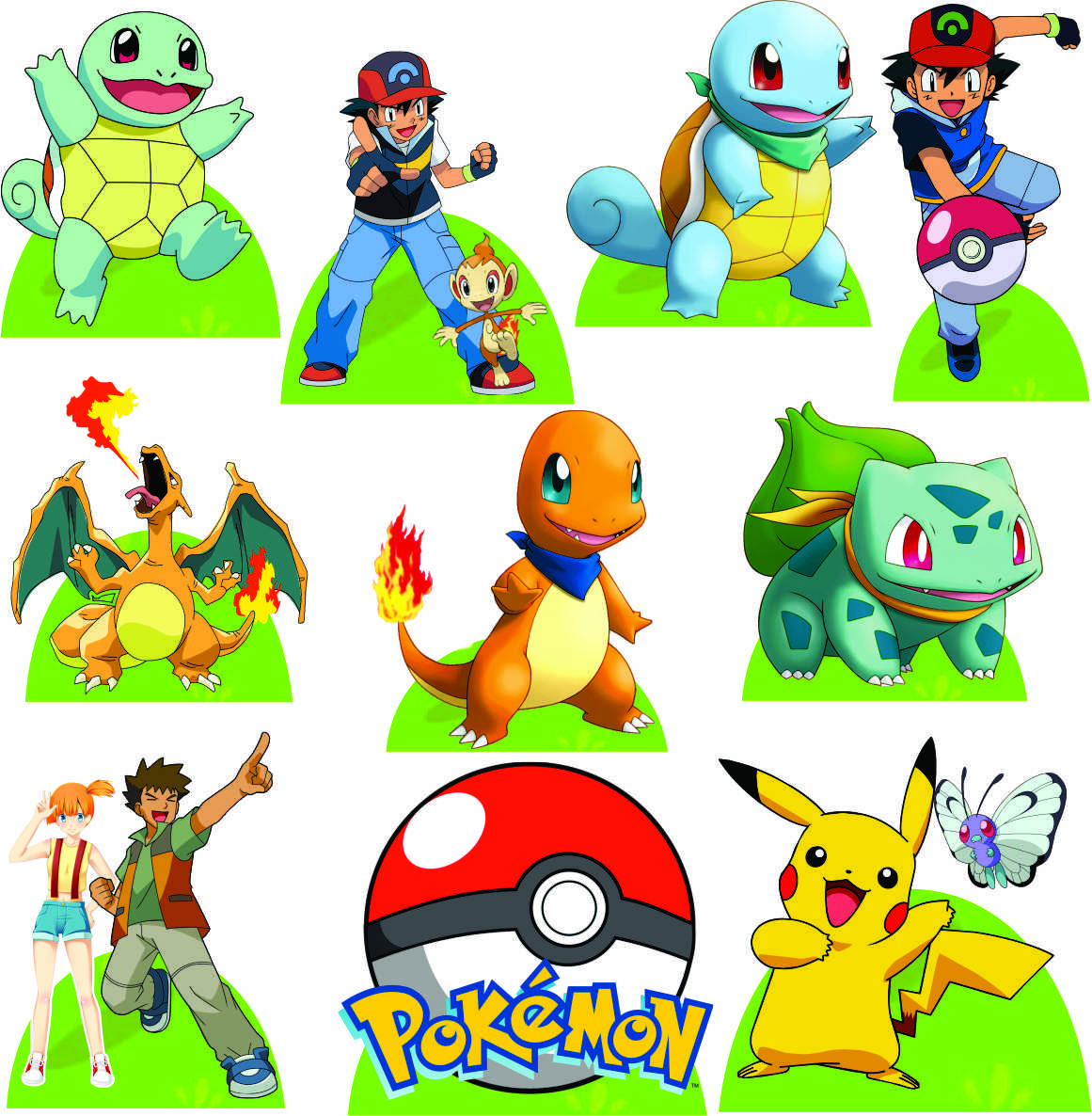 Pokémon Pikachu Centro de Mesa Kit Display com Balão Decoração Festa ...