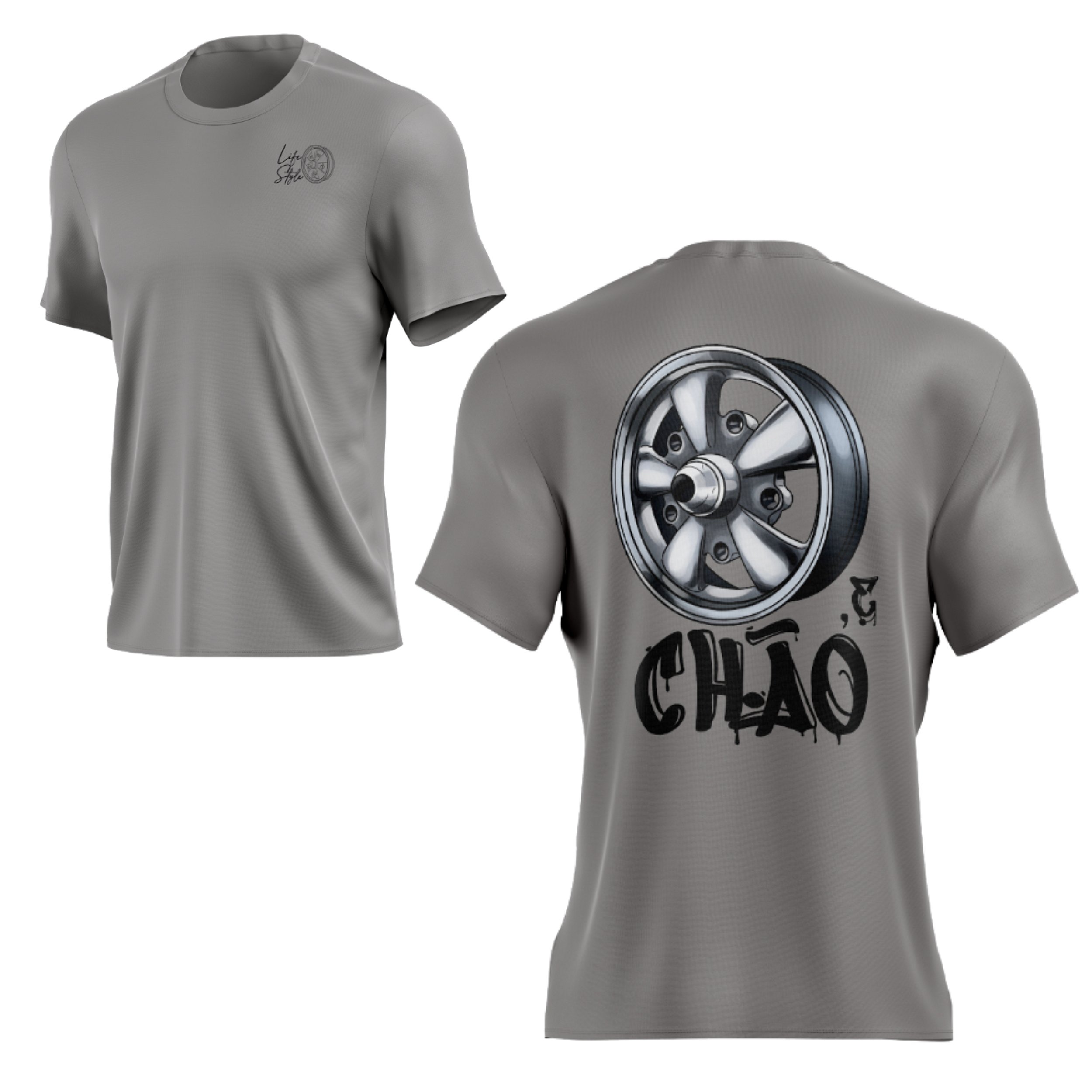 Camiseta Life Style ,5 Spoke e Chão - Meu Fusca – Camisetas Automotivas ...