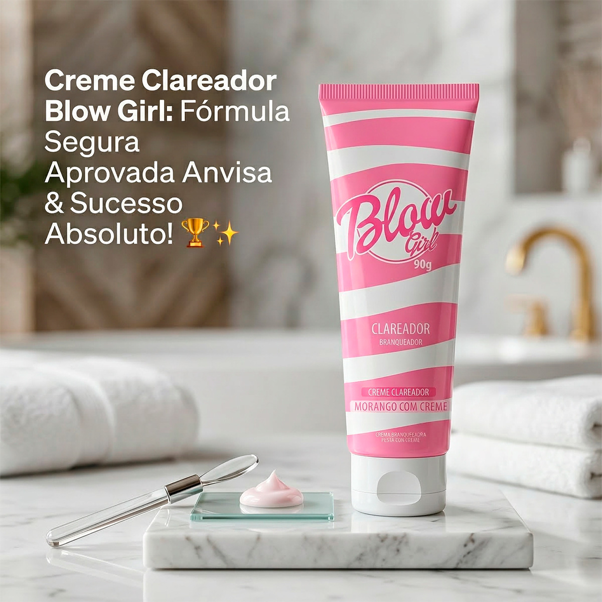 Creme Clareador de Manchas Rosto e Corpo Blow Girl 90g - Loja Oficial ...