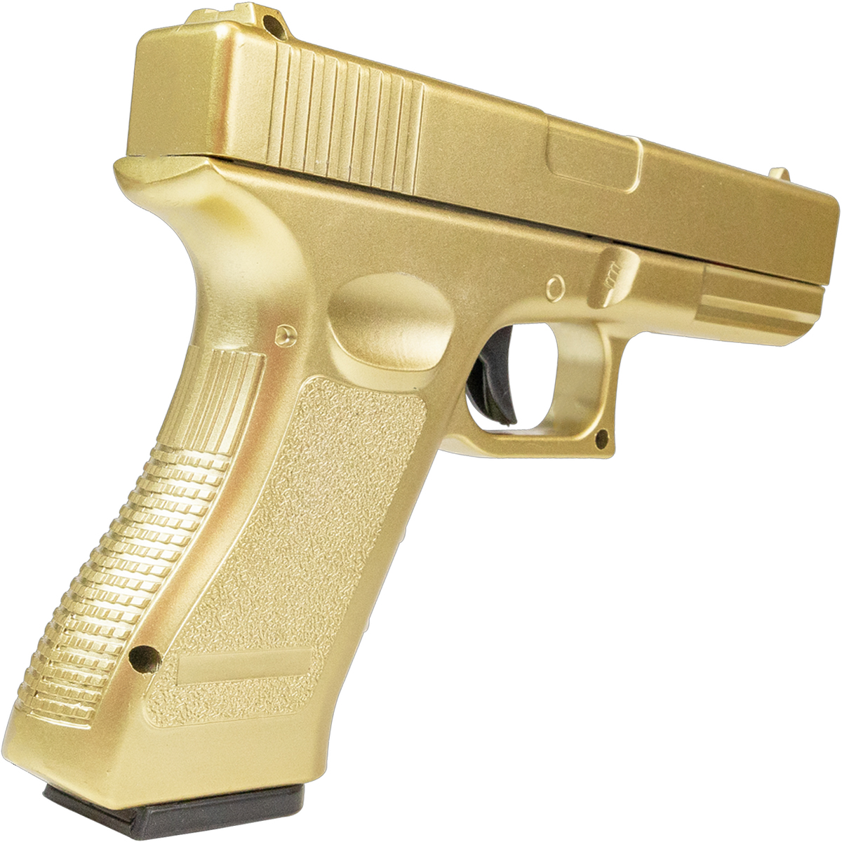 Pistola Galaxy G9 in metallo (a molla) | Mini pistola Airsoft (pallini di plastica da 6 mm) + valigetta in PVC + caricatore di munizioni (potenza: 0,43 joule