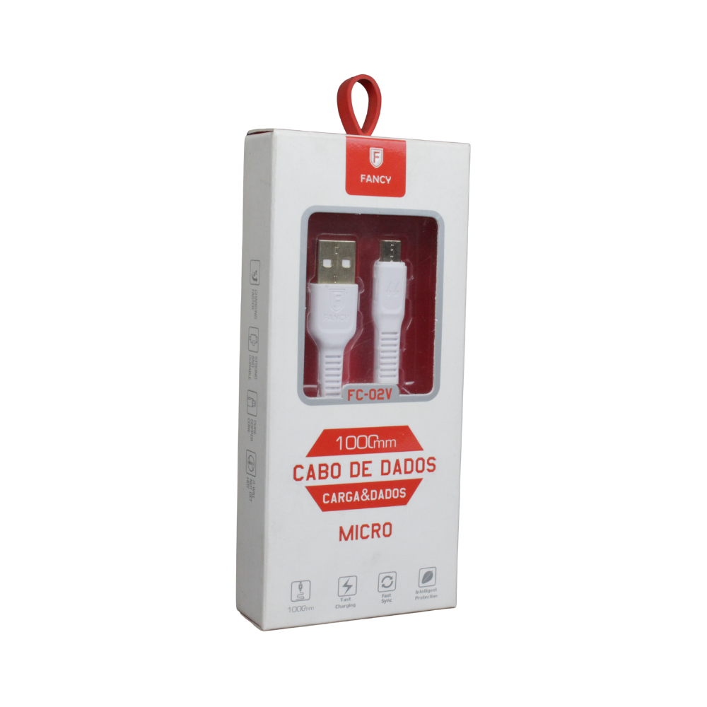 Usb Capa Db Cabo de Dados e Carga Micro USB 1m – Rápido e Confiável - Beirut Capas