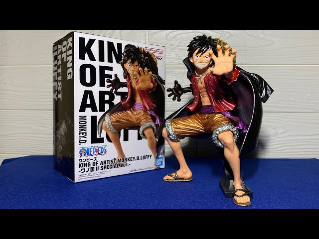MONKEY D. LUFFY WANO MÃO PARA FRENTE ONE PIECE KING OF ARTIST