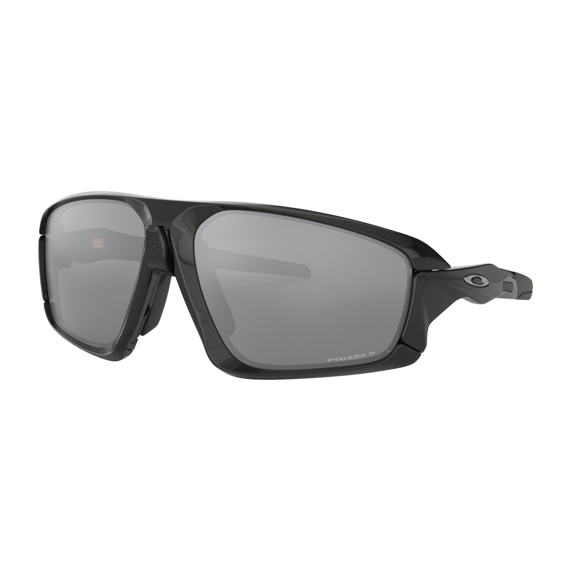 Óculos de Sol Oakley Field Jacket Polished Black W/ Prizm Óculos de Sol Oakley Field Jacket Polished Black W/ Prizm
