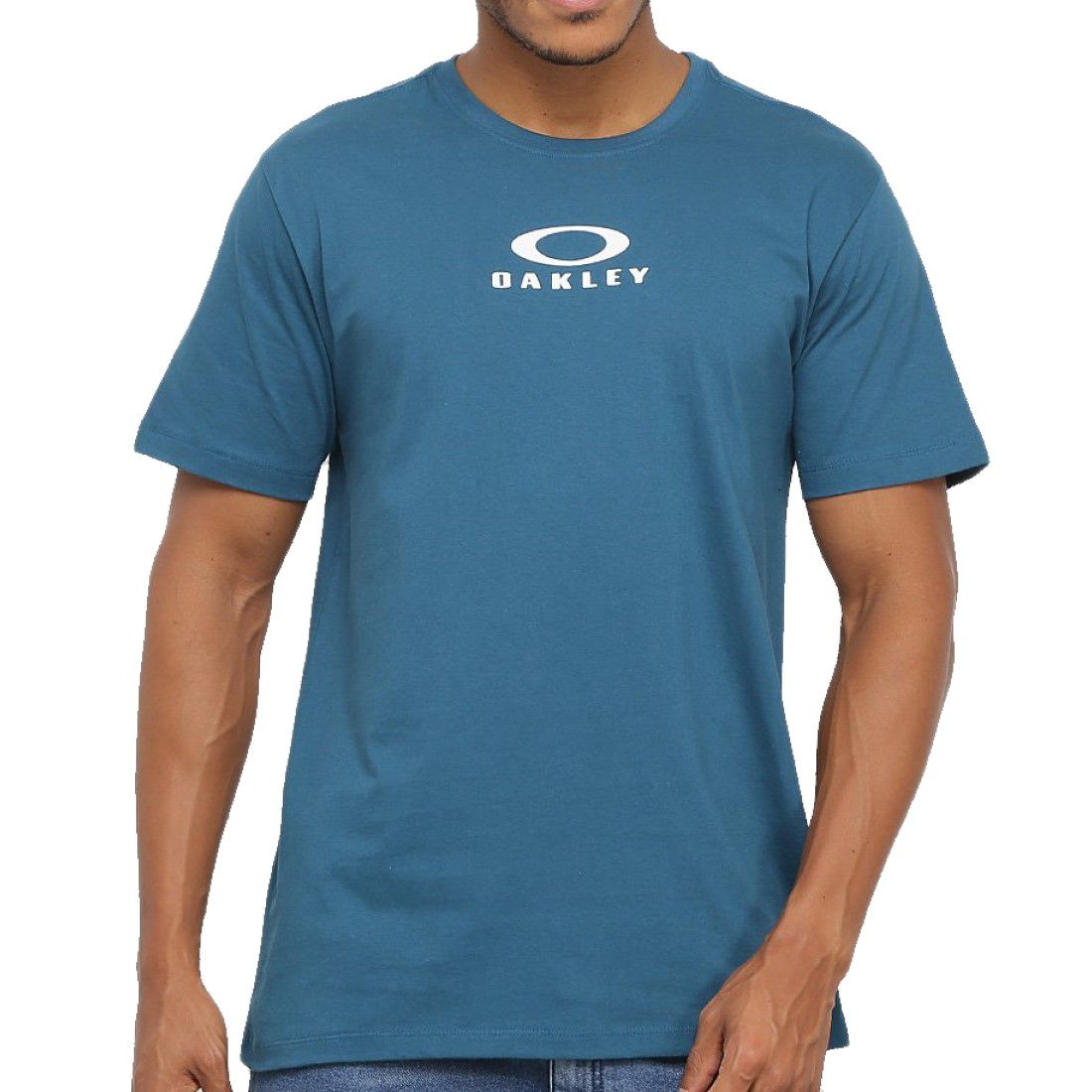 Camiseta Oakley Bark New Branca 