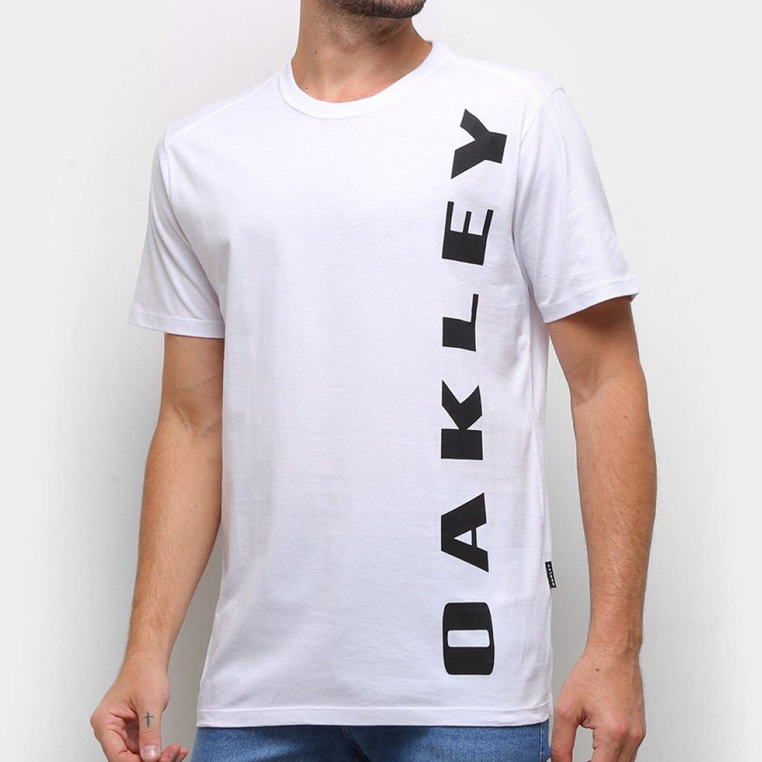 Camiseta Oakley Block Graphic Masculina, Shopping