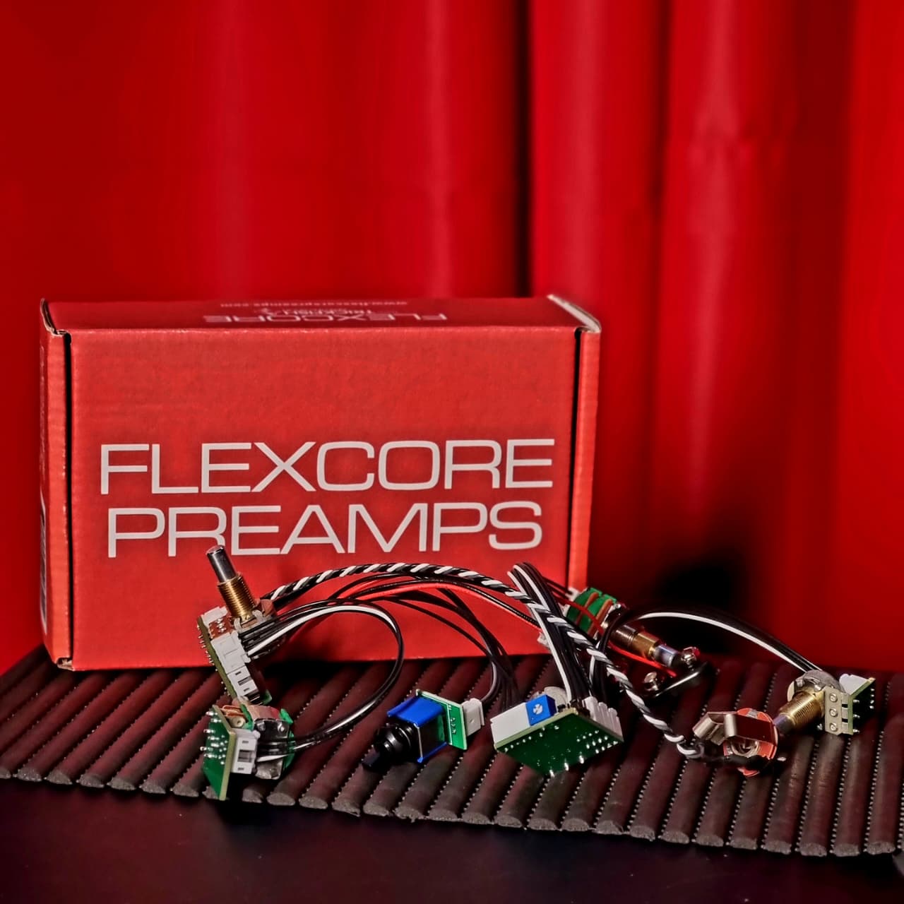 Circuito Preamp para Baixo Trickfish Flexcore 81 4 Bandas - Gruveria Shop