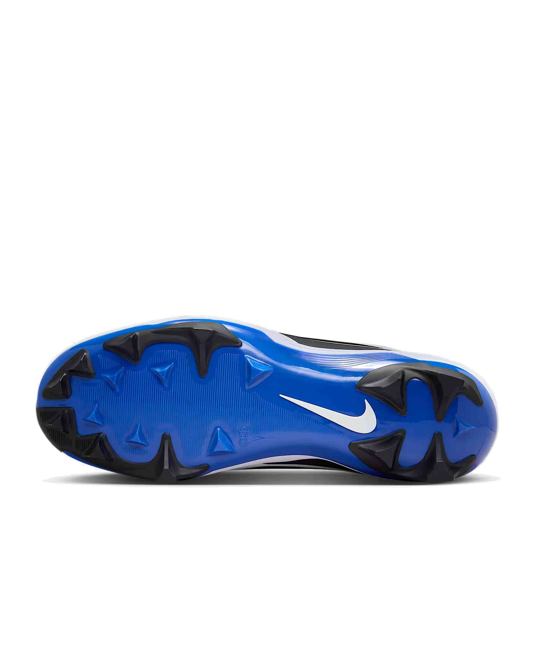 Chuteira de Futebol americano Nike Alpha Menace 4 Strong Branca e