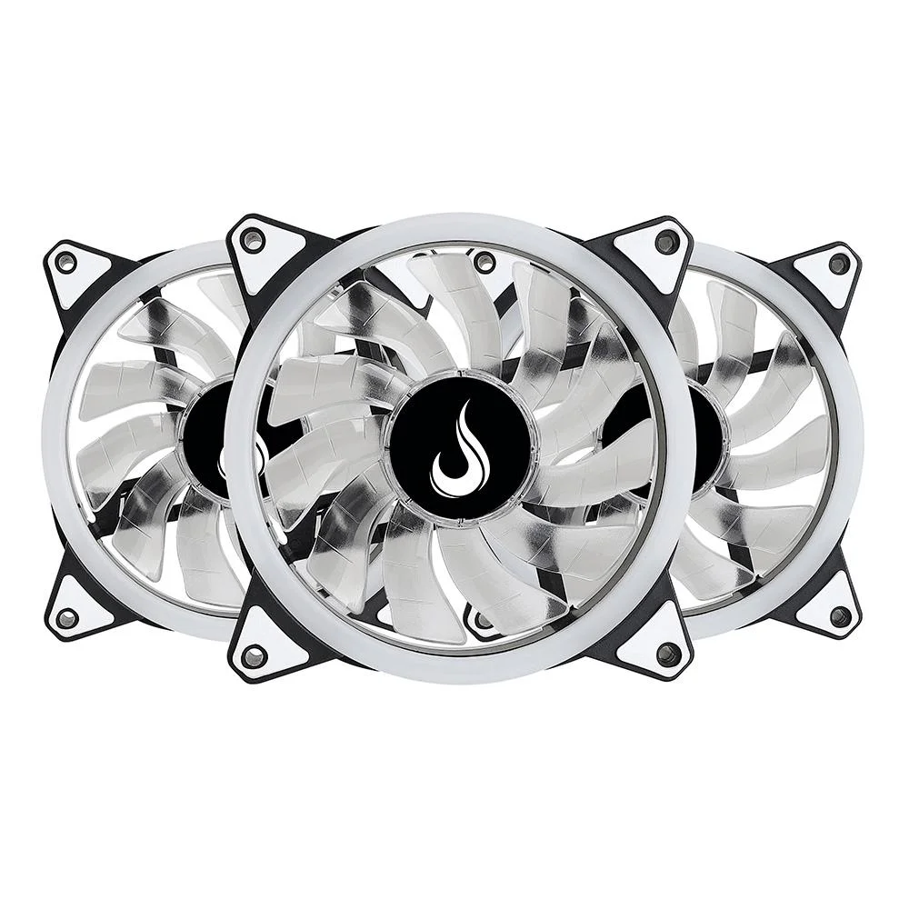 Kit 3 Fans Rise Mode Energy 120mm ARGB LED 5V Preto - Bauruinfo O ...