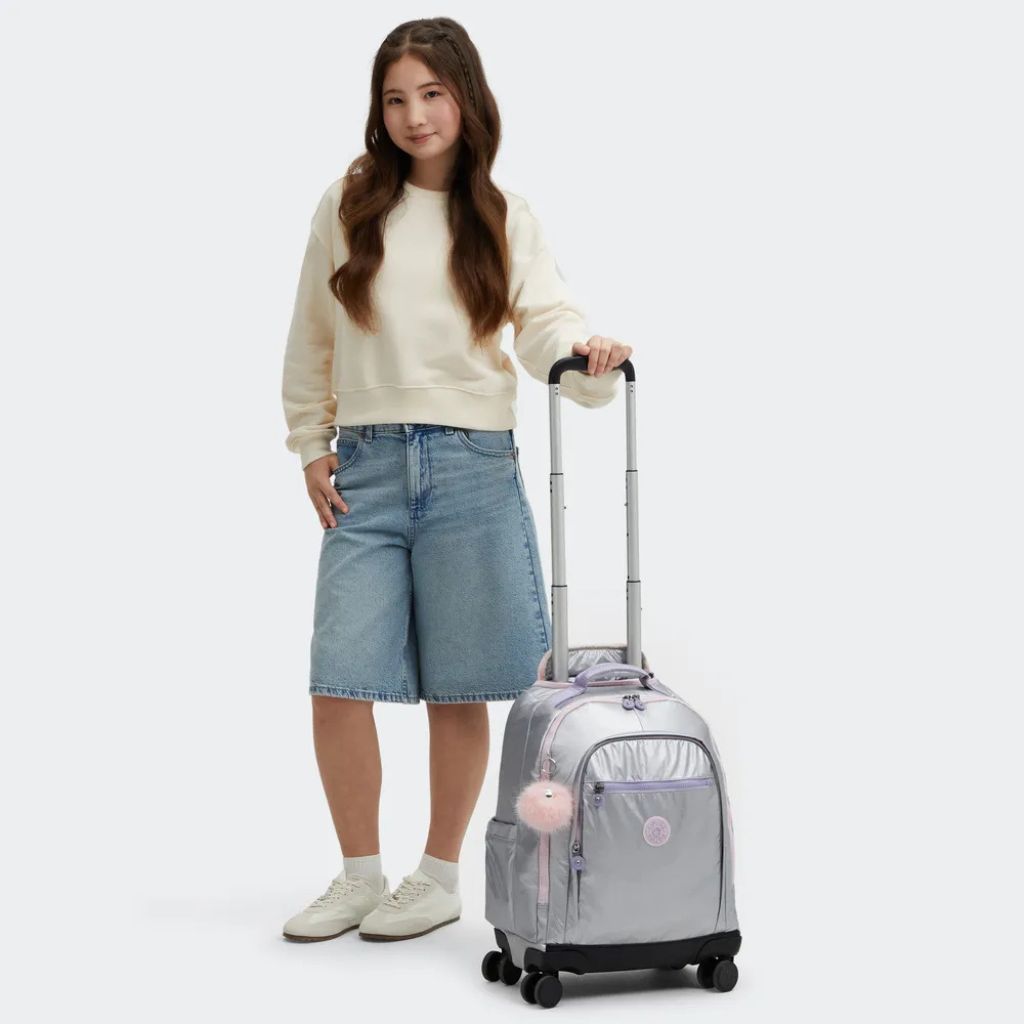 Mochila Kipling New Zea vista lateral