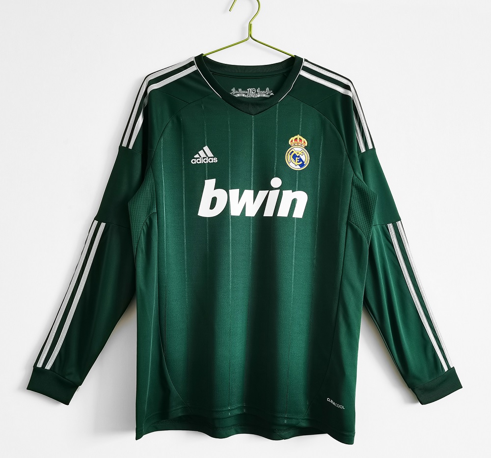 Camisa Real Madrid 2012-2013 Third Manga Longa - ACERVO DAS CAMISAS