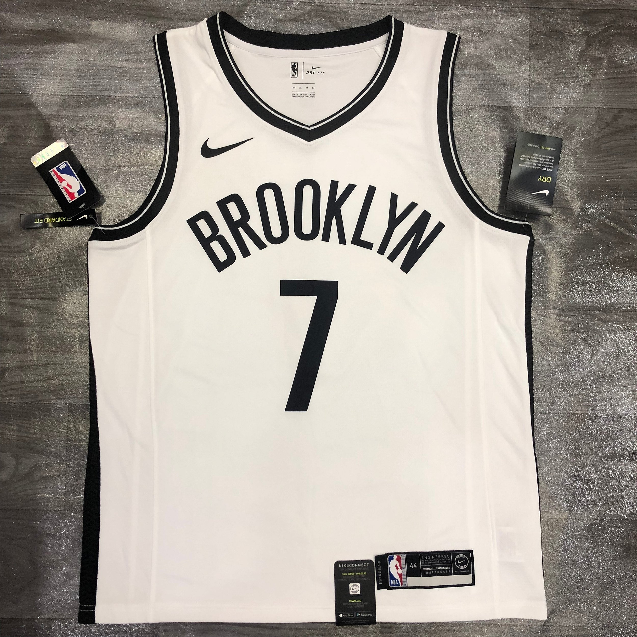 Camisa NBA Basquete Brooklyn Nets 2022-23 Association - ACERVO DAS CAMISAS