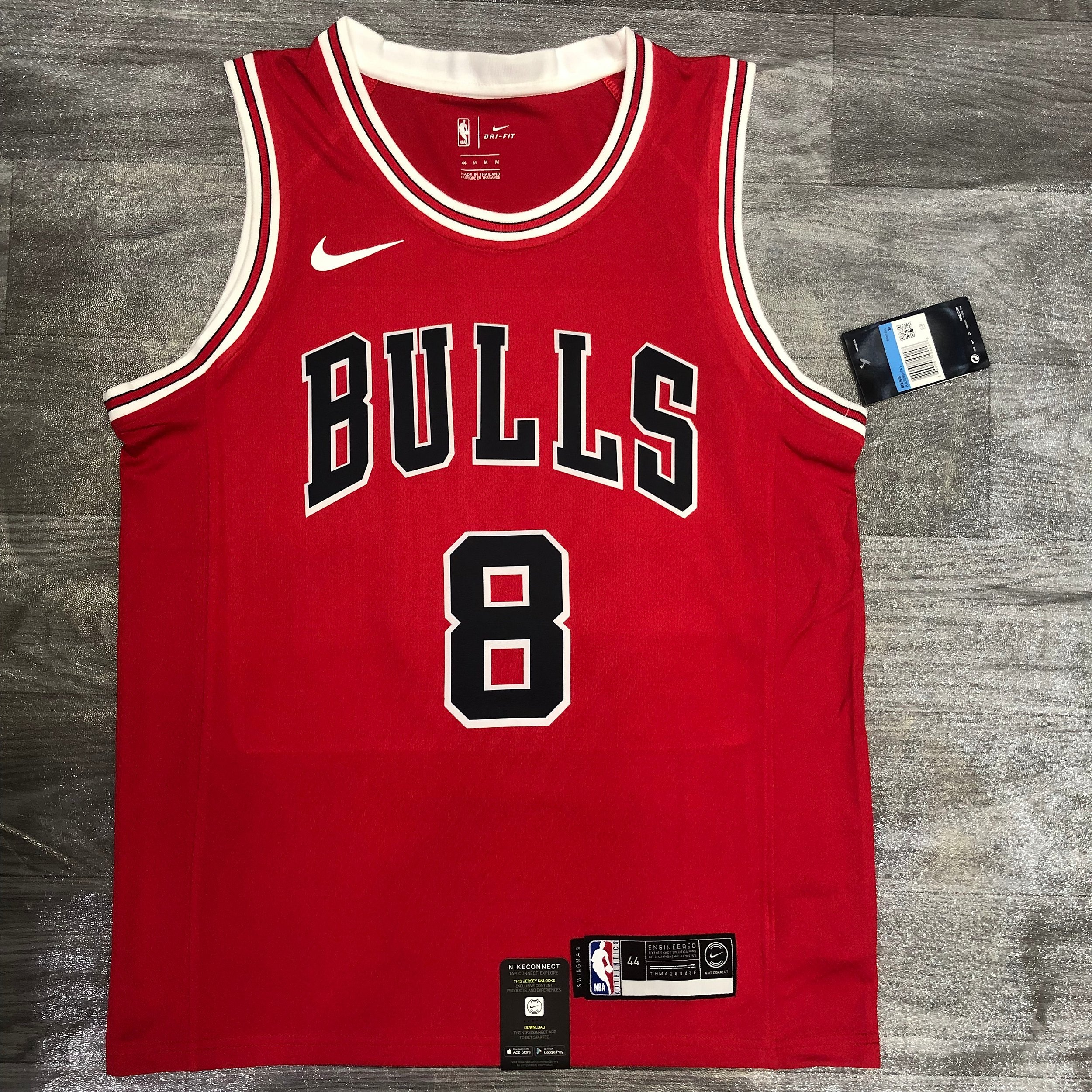 Camisa NBA Basquete Chicago Bulls 2017-23 Icon - ACERVO DAS CAMISAS
