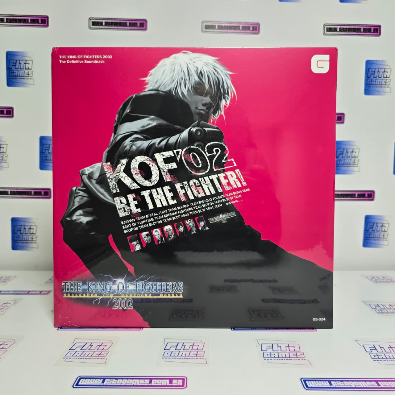King Of Fighter '02 (2xLP/Novo) - Fita Games