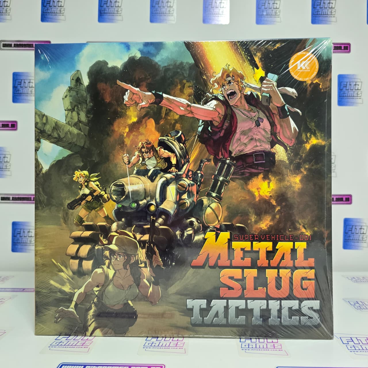 L SLUG/メタルスラッグ レコード Metal Slug Tactics Orig. Soundtrack (2xLP/Novo) - Fita Games