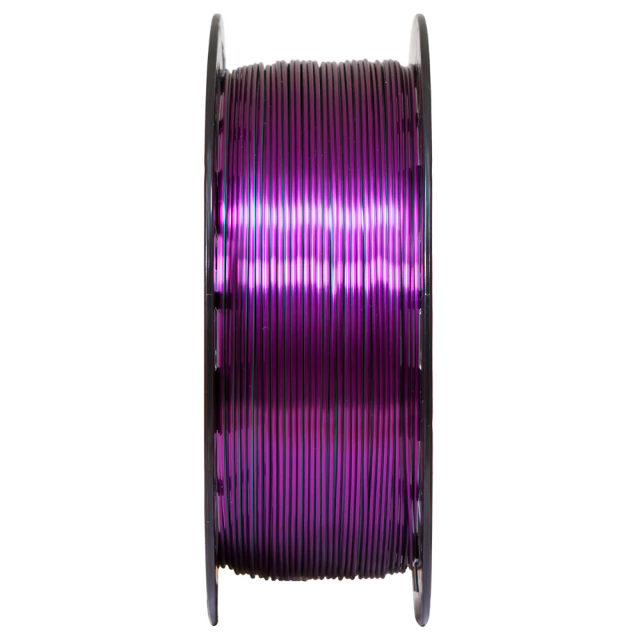 Filamento PLA Duo Color Shadow Verde e Ametista V-Silk - Voolt3D - 1Kg ...