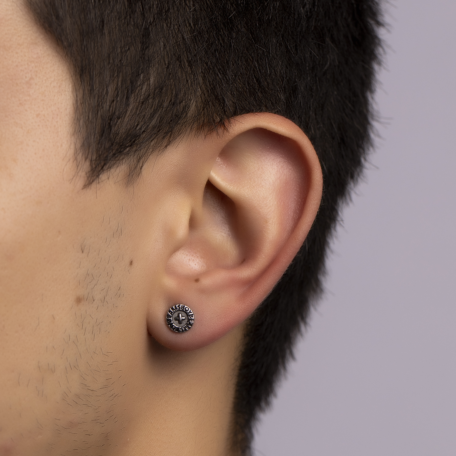 Brinco Masculino Rústico - CODE Brincos Masculinos - Loja Online