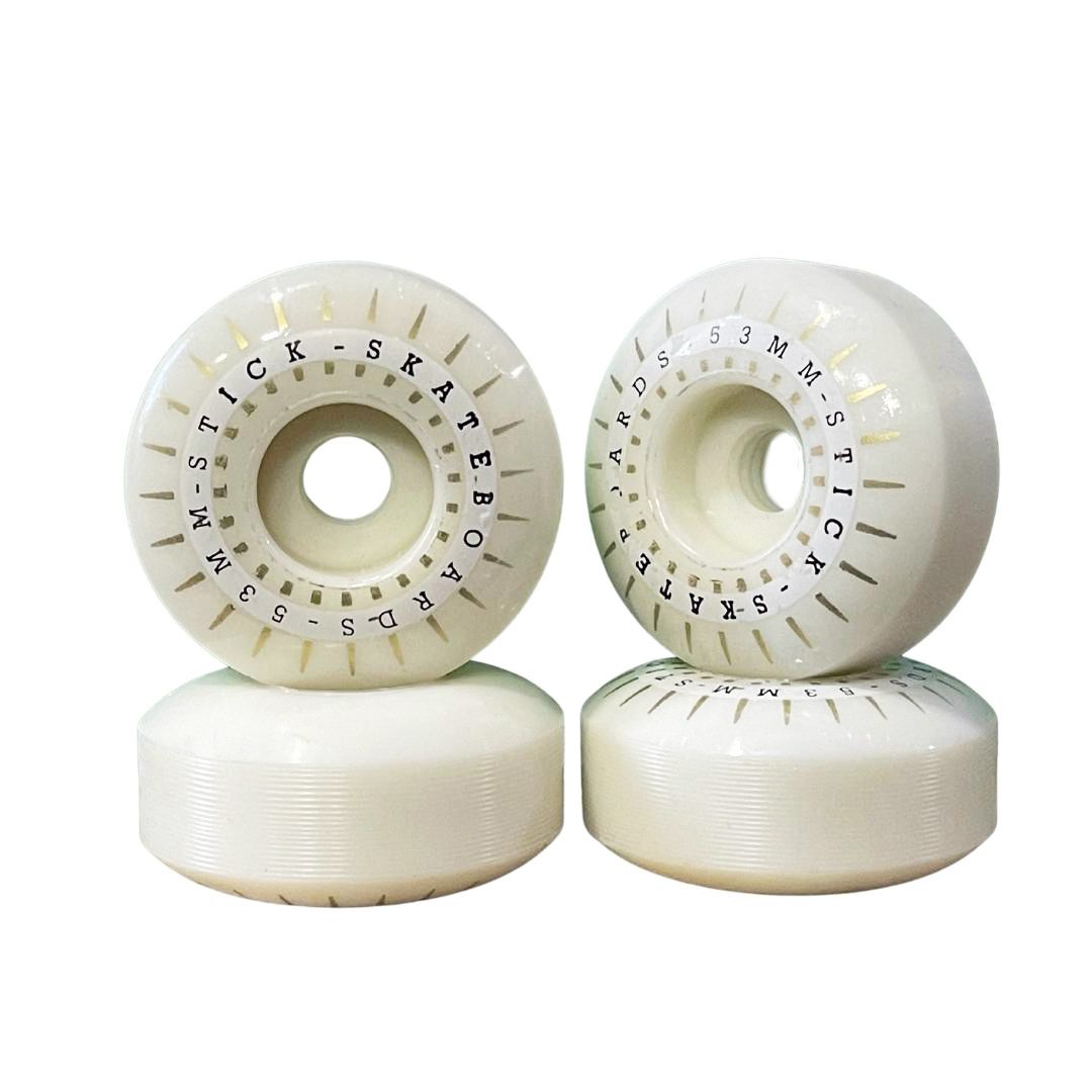 Stick Rims RODA STICK WHEELS CLASSIC SLIM 53MM 99a WHITE - JD Skate Shop