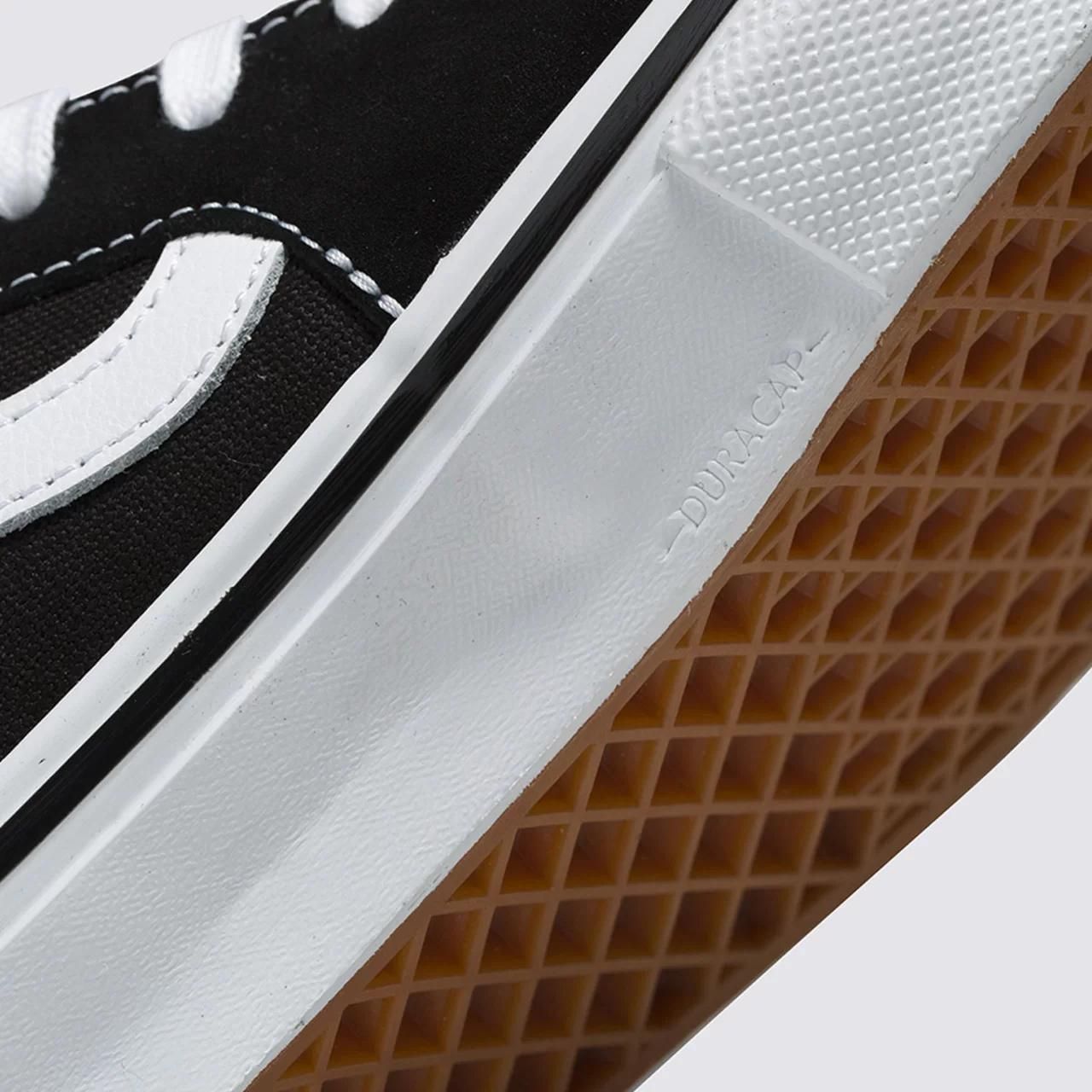 Tênis Vans Sk8 Hi Pro Classic Black White - JD Skate Shop