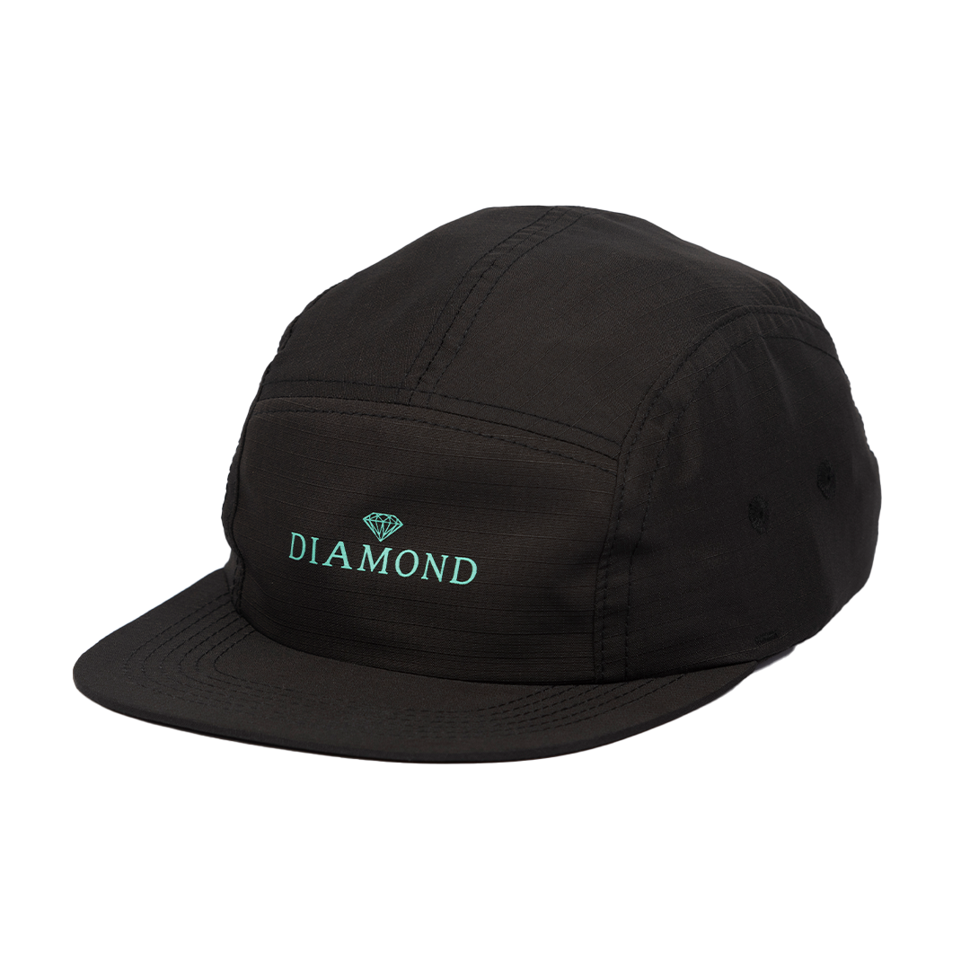 最も優遇 5 Diamond Boné Panel Shop Skate JD - Black - Camper Classic 帽子