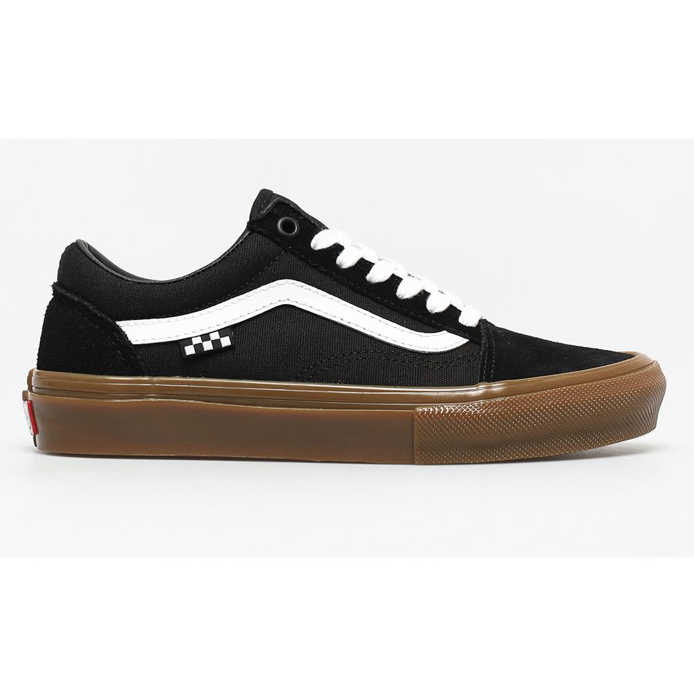 TÊNIS VANS OLD SKOOL SKATE POPCUSH BLACK/GUM ( EXCLUSIVO ) JD Skate