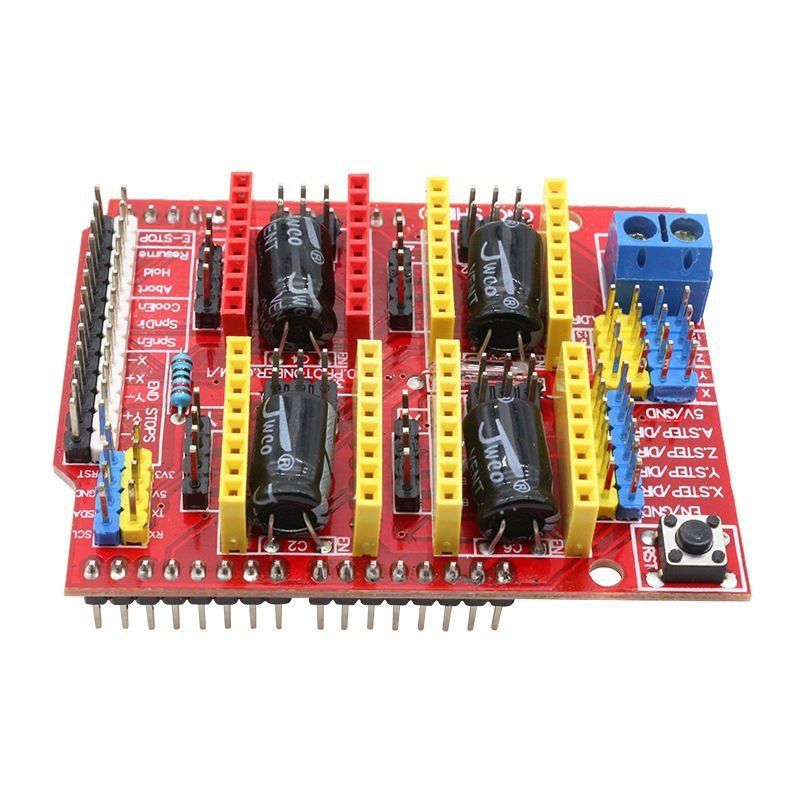 CNC Shield V3 Arduino UNO GRBL 4 Eixos A4988 - IOT Robótica & 3D ...