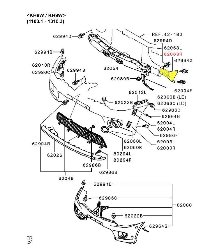 Par Suporte Alma Parachoque Dianteiro L Triton Pajero Dakar Novo Ecorepair Pe As Importadas