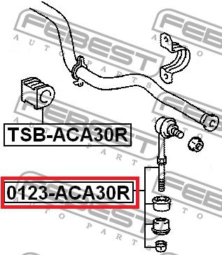 Bieleta traseira Toyota Rav4 05 em diante- Febest - Ecorepair Peças ...
