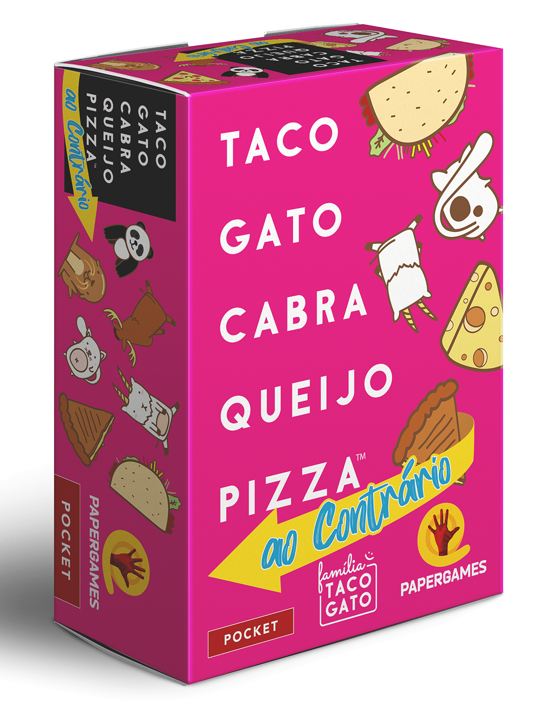 Taco Chapéu Bolo Presente Pizza (Família Taco Gato) - PaperGames