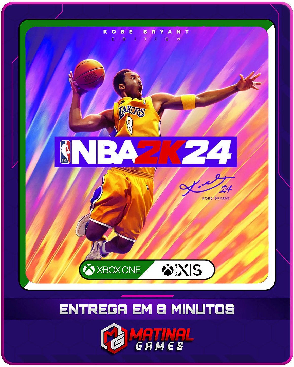 NBA 2K24 Edição Kobe Bryant – Xbox Series X|S – Mídia Digital