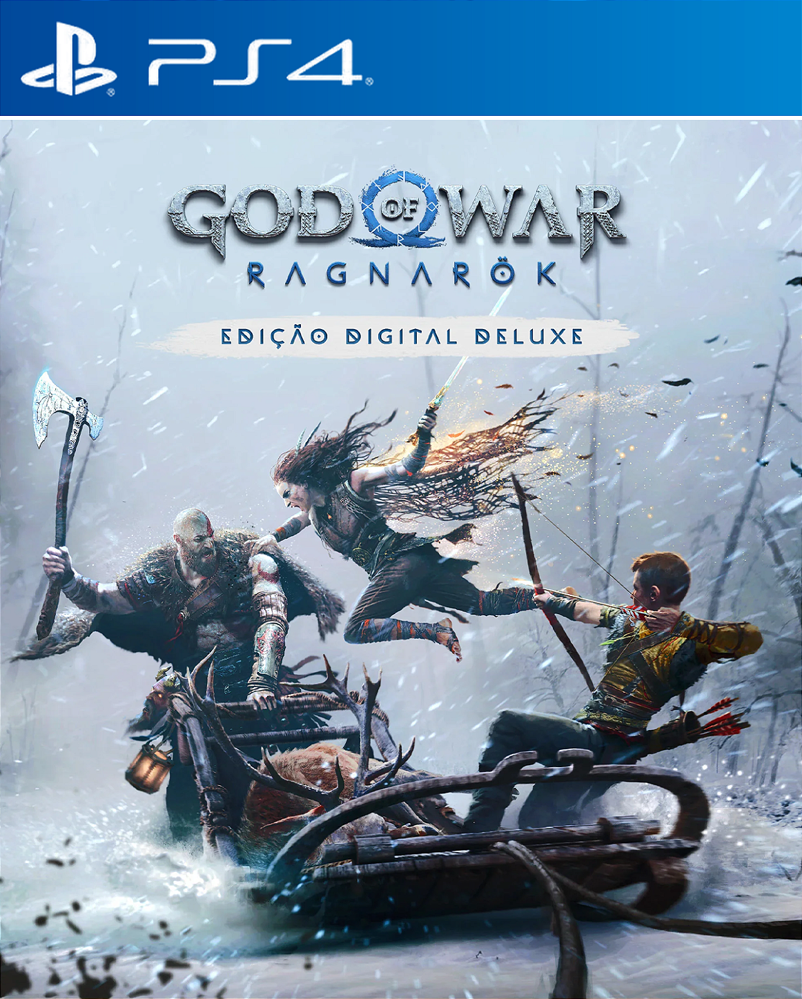 God of War Ragnarök Edição Digital PS4 Digital | Envio Imediato