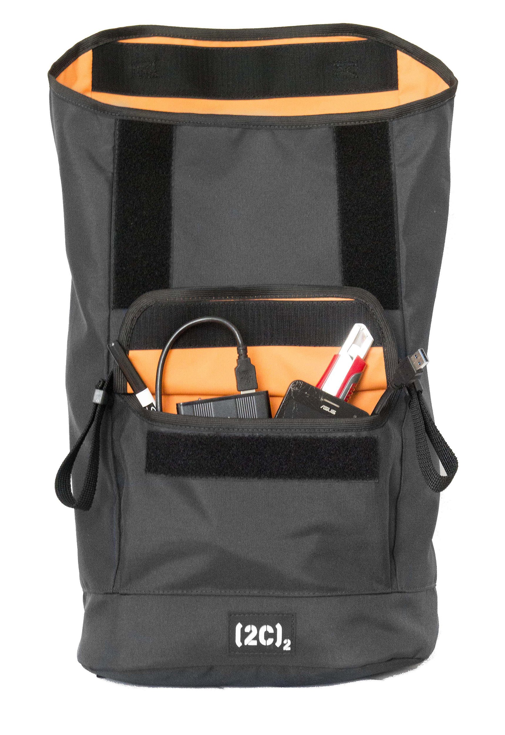Rucksack 18L Preto - (2c)² Bags