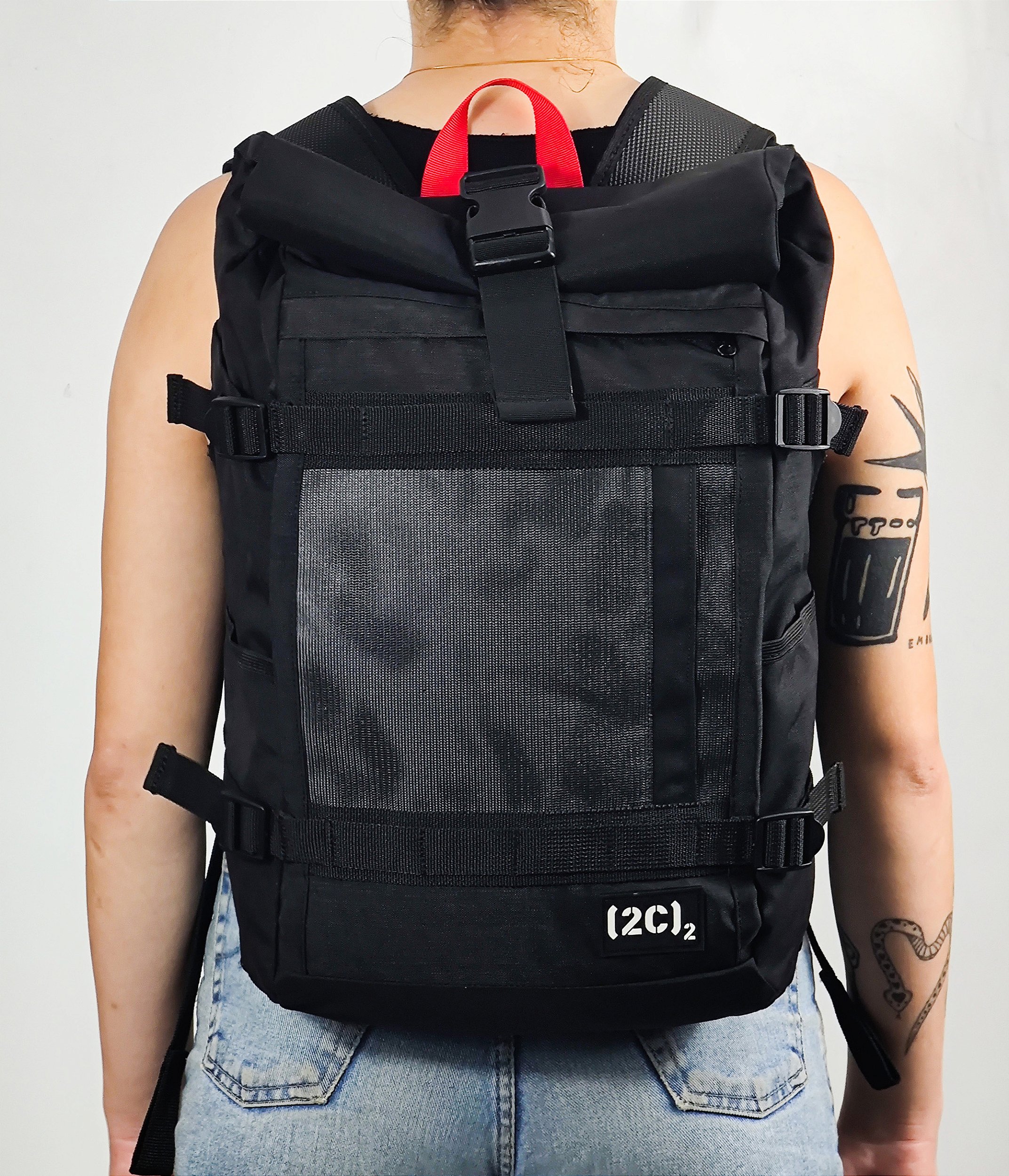 Drei Pro Night 20L Preta - (2c)² Bags